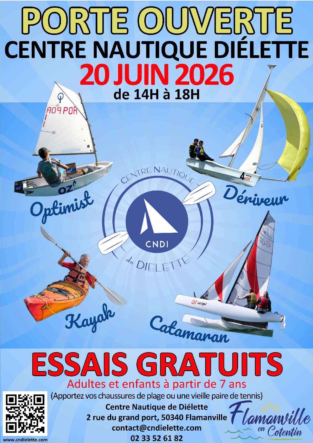 Porte ouverte samedi 20 juin